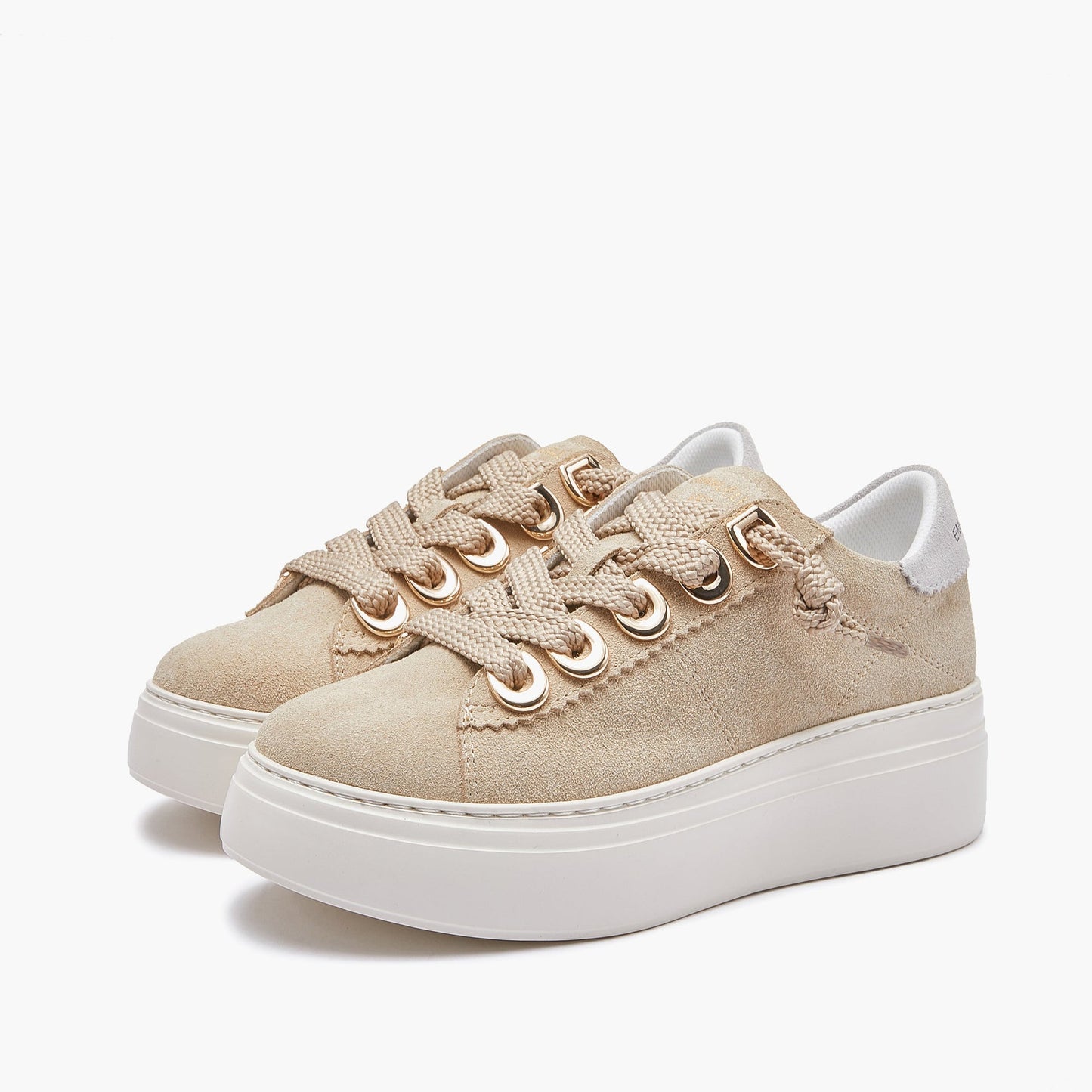 Emanuelle Vee Sneakers Beige Bice 503-11