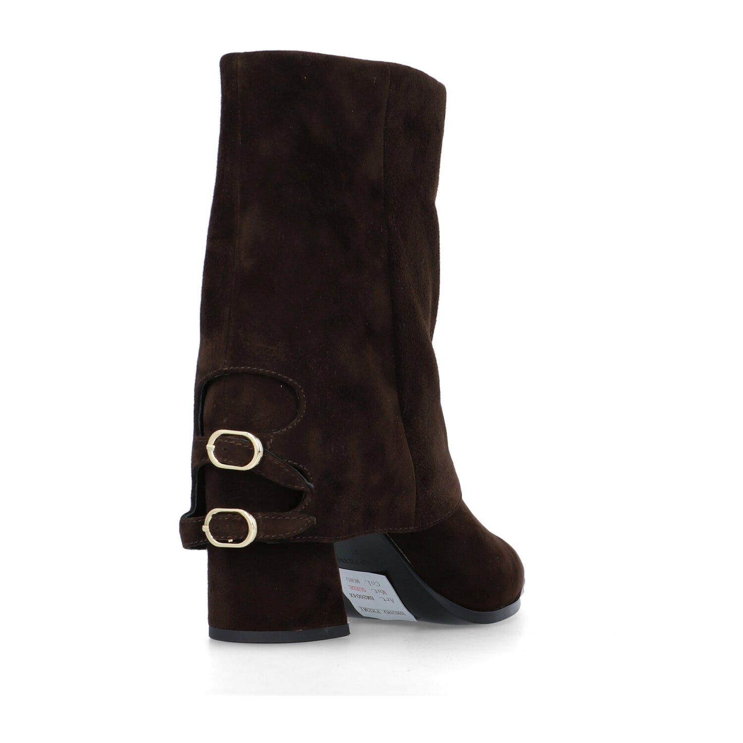 STIVALE BRUNO PREMI BM2604X TRONCHETTO SUEDE MORO