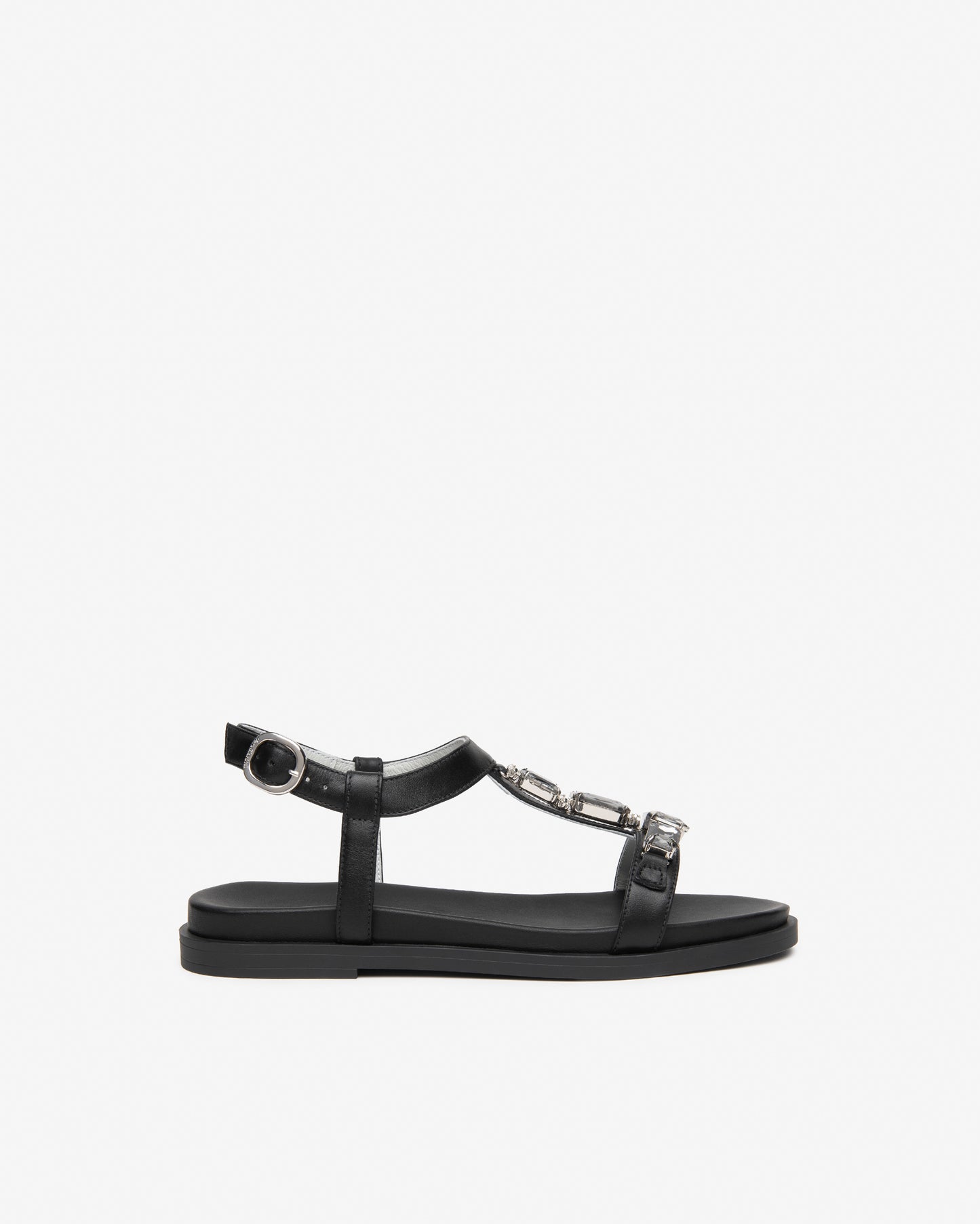 Nero Giardini Sandali Donna in Pelle Nero E615931D-100