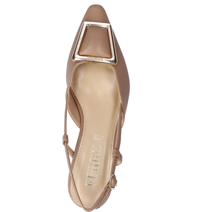 Hazelnut Slingback Gianfranco Ferre'