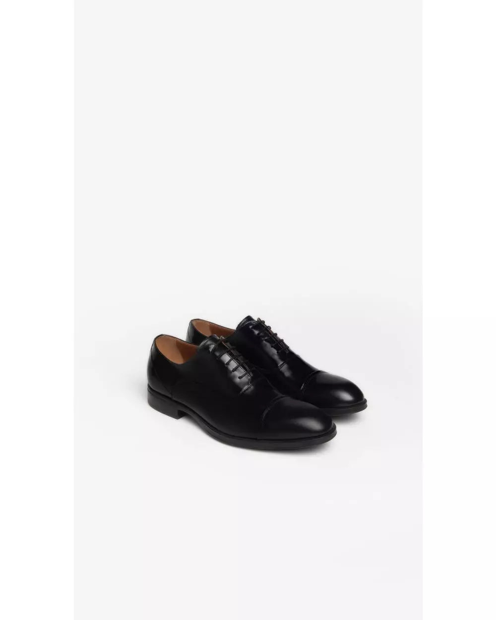 Stringate Nero Giardini in pelle Uomo