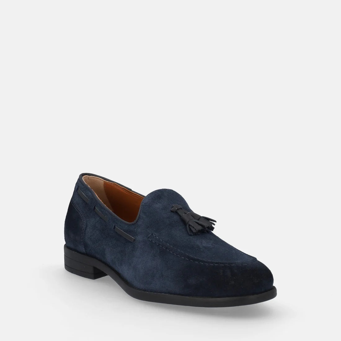Mocassino Blue Nero con nappine a corredo Nero Giardini