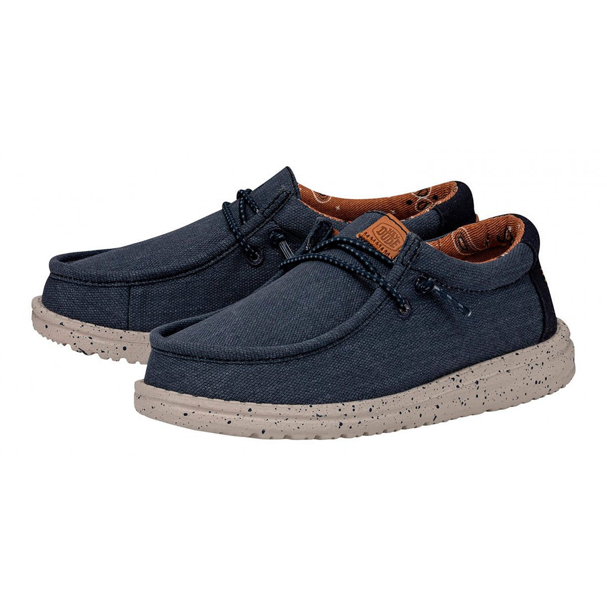Wally youth washed canvas k Hey Dude Uomo