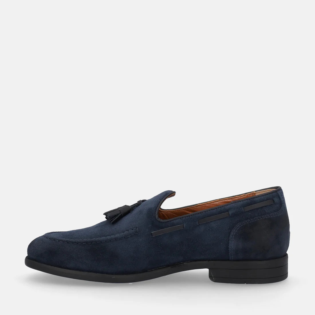 Mocassino Blue Nero con nappine a corredo Nero Giardini