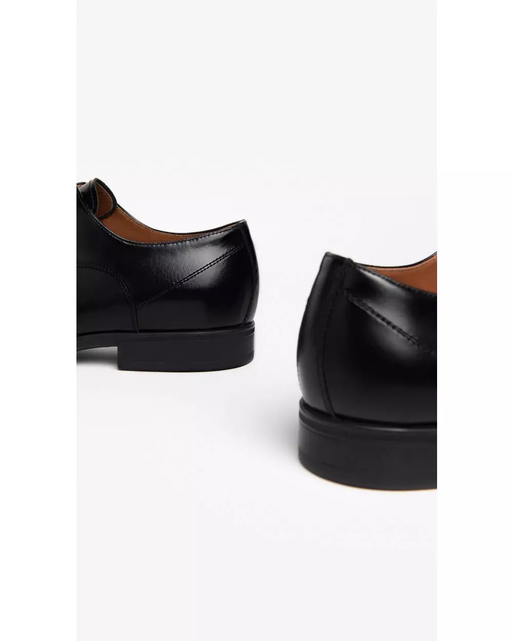 Stringate Nero Giardini in pelle Uomo