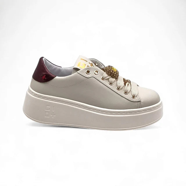 SNEAKERS DONNA GIO+ PIA 250A COMBI LATTE/BOTTONI