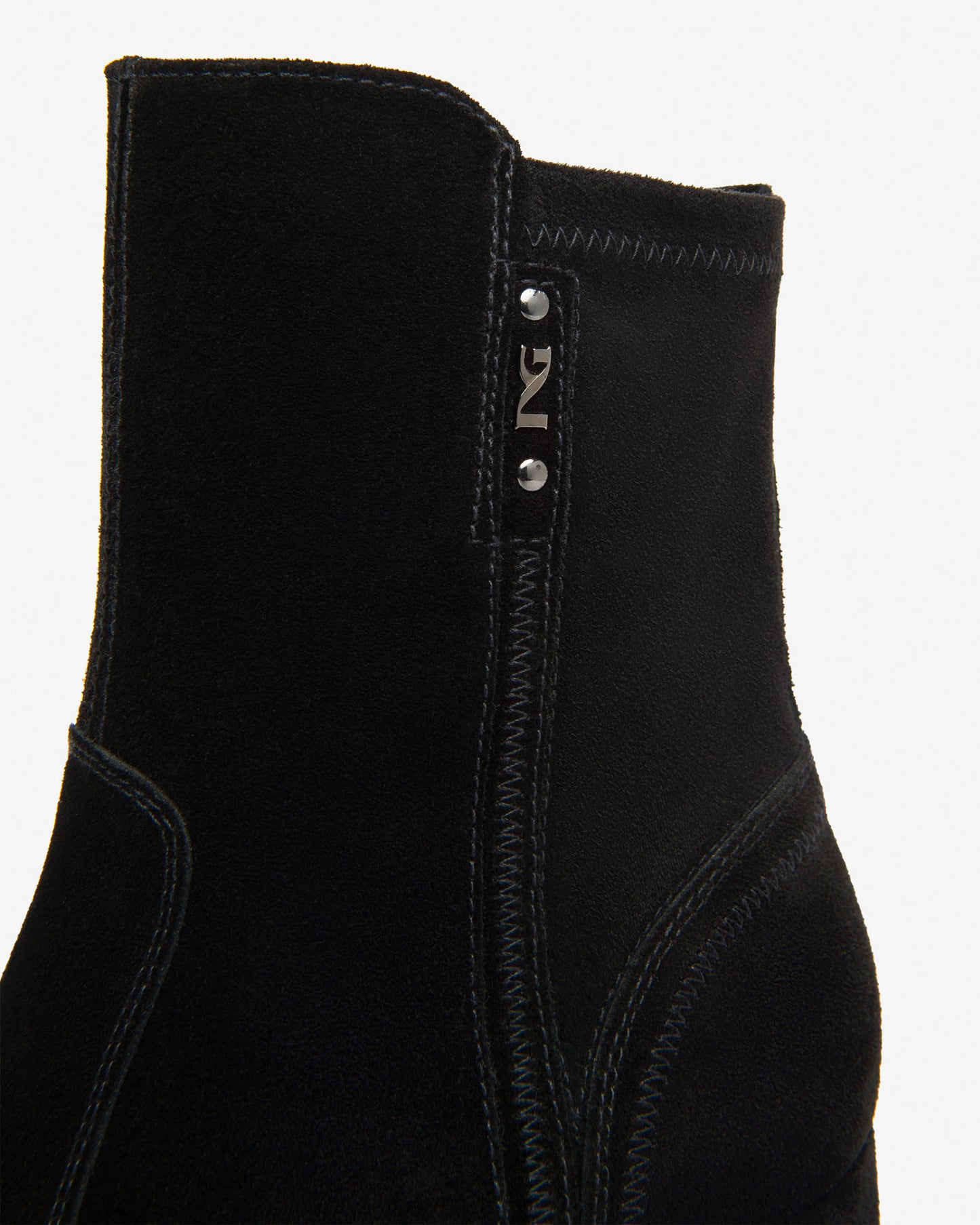NeroGiardini Tronchetti Donna in Suede nero 514311D-100 shoesstyle