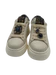 GIO+ Sneakers Donna PIA424 Pelle Panna con Gioielli e Dettagli Tweed