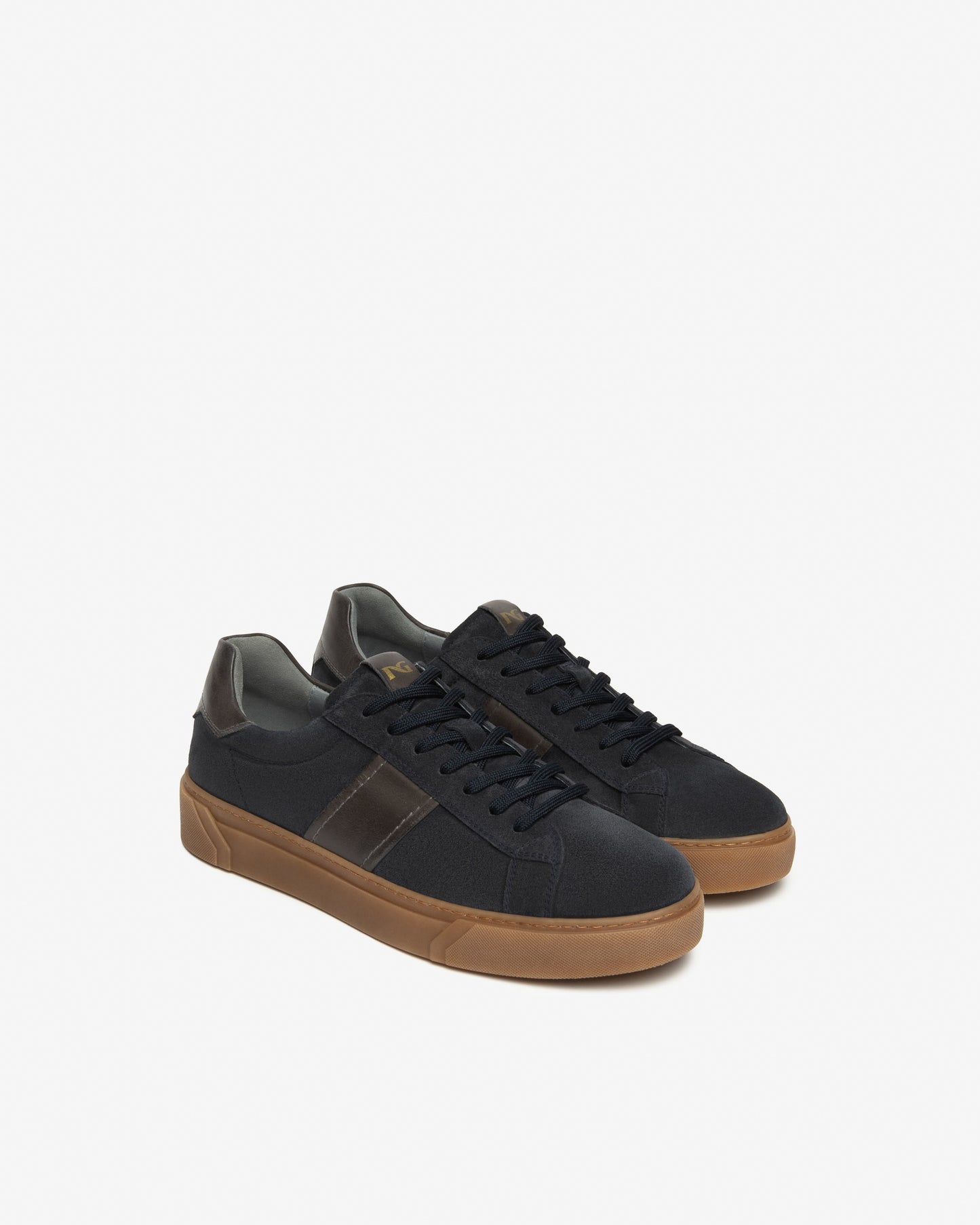 NeroGiardini Sneakers Uomo in Camoscio e Pelle I500951U-200