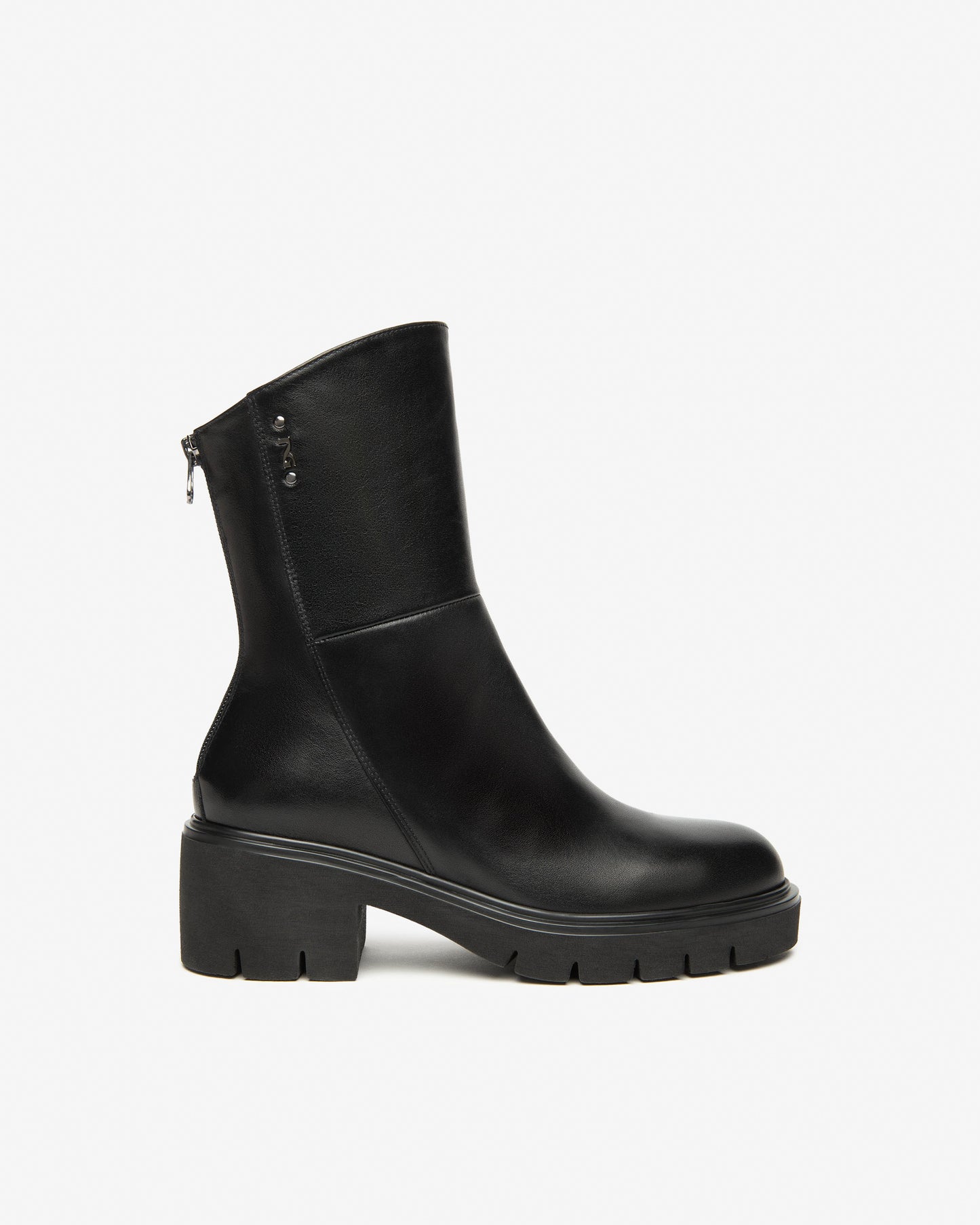 NeroGiardini Stivaletti Donna in Pelle-nero- I514818D-100-shoesstyle