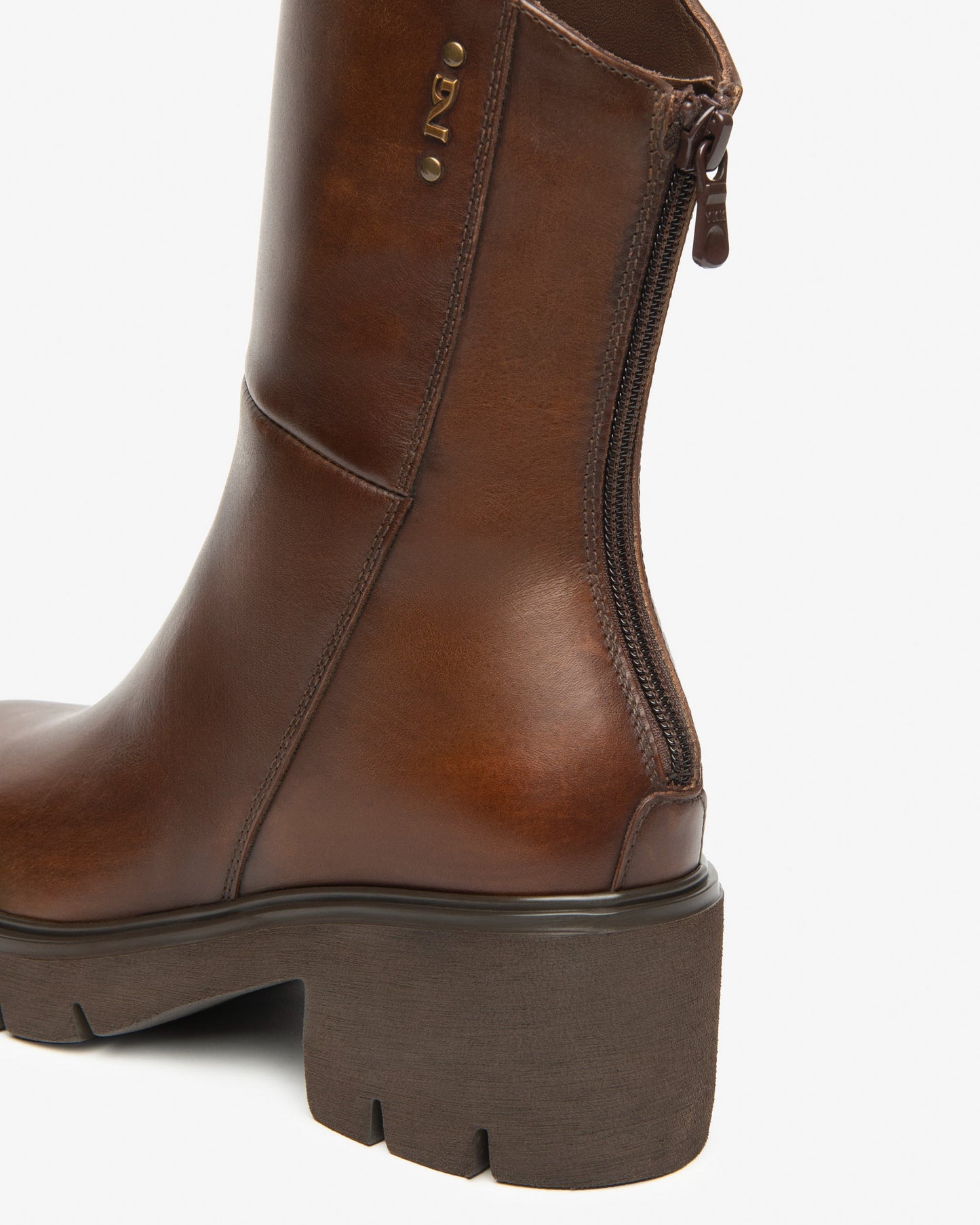 NeroGiardini Stivaletti Donna in Pelle-cuoio-I514819D-412-shoesstyle