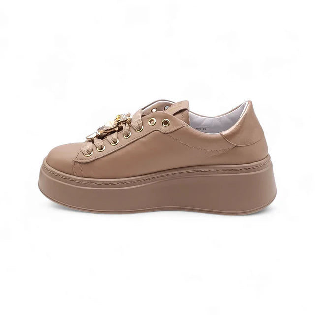 SNEAKERS DONNA GIO+ PIA 244 A COMBI NUDO/ACC GUFO