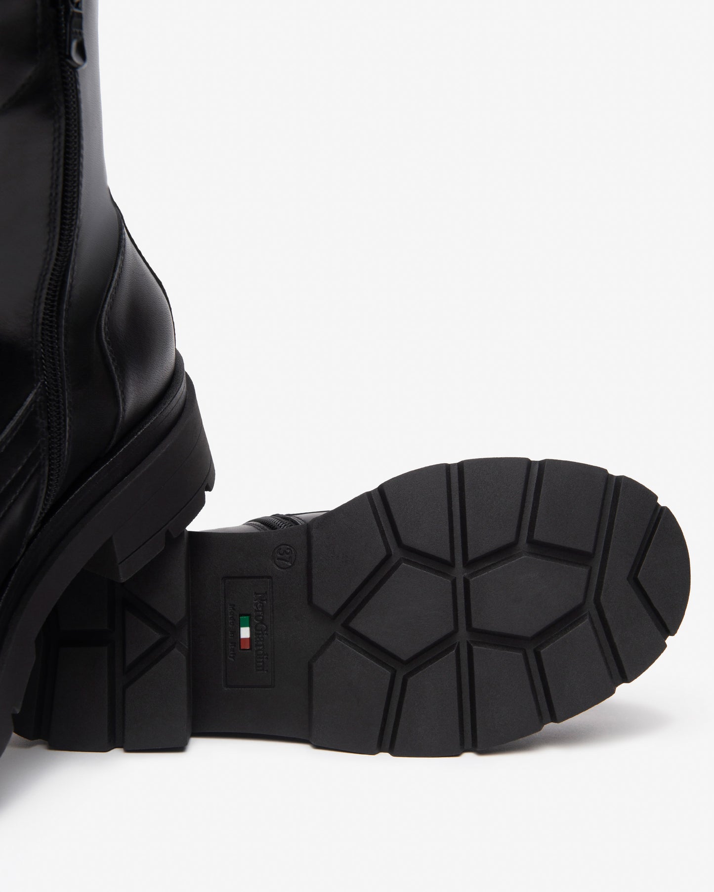 NeroGiardini Stivaletti Chelsea Donna in Pelle e Tessuto I514780D-100 nero shoesstyle