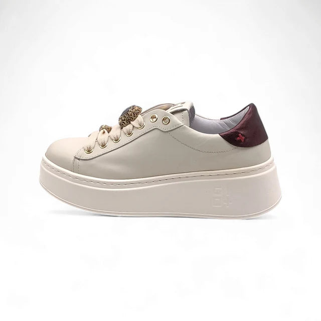 SNEAKERS DONNA GIO+ PIA 250A COMBI LATTE/BOTTONI