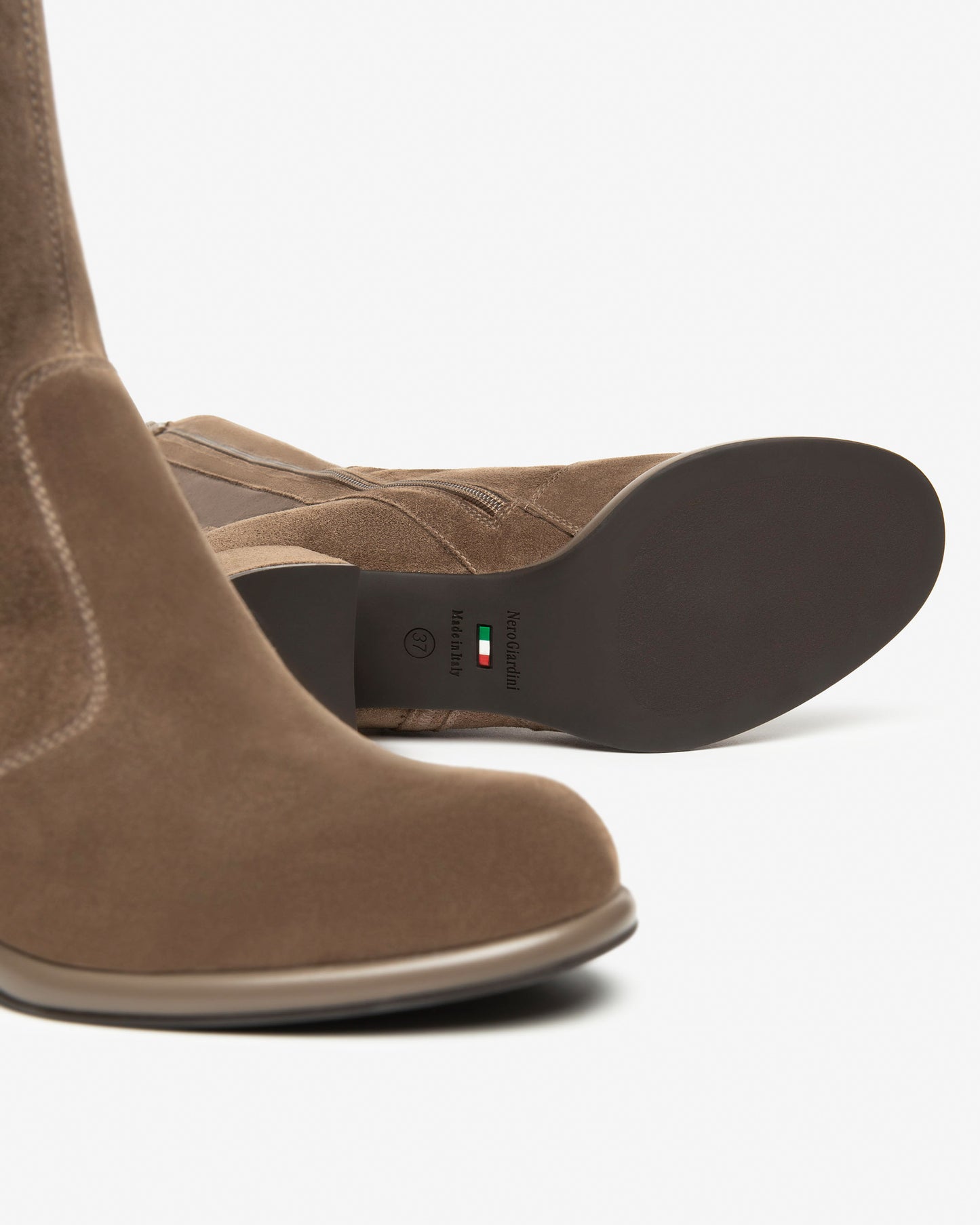 NeroGiardini Stivali Donna in Suede e Materiale Tecnico I514312D-427 shoesstyle