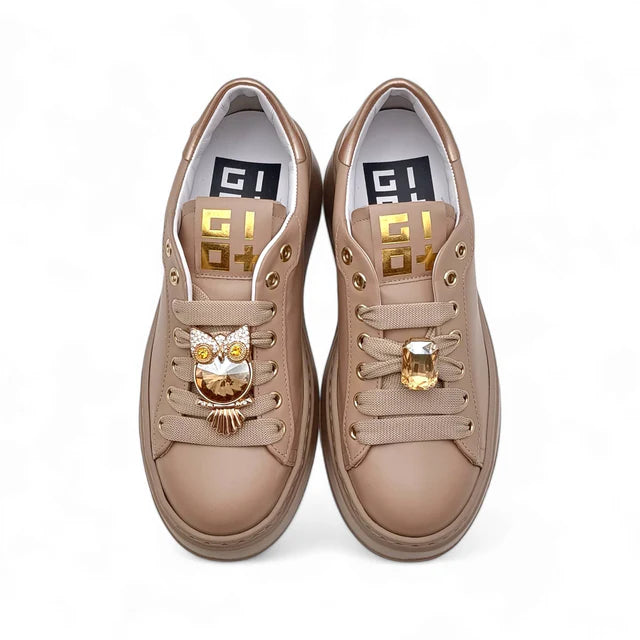 SNEAKERS DONNA GIO+ PIA 244 A COMBI NUDO/ACC GUFO