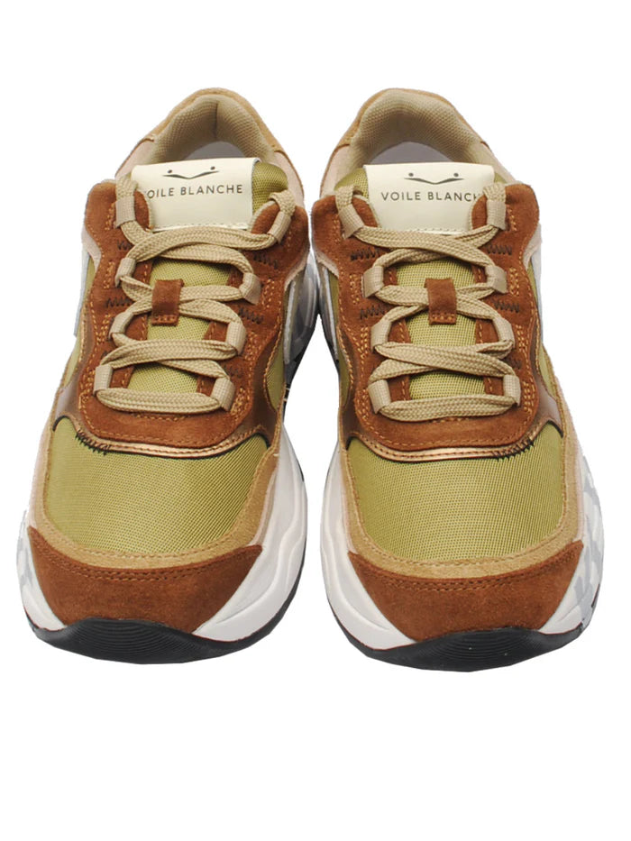 VOILE BLANCHE SNEAKER CLUB107 7480 BROWN SAND
