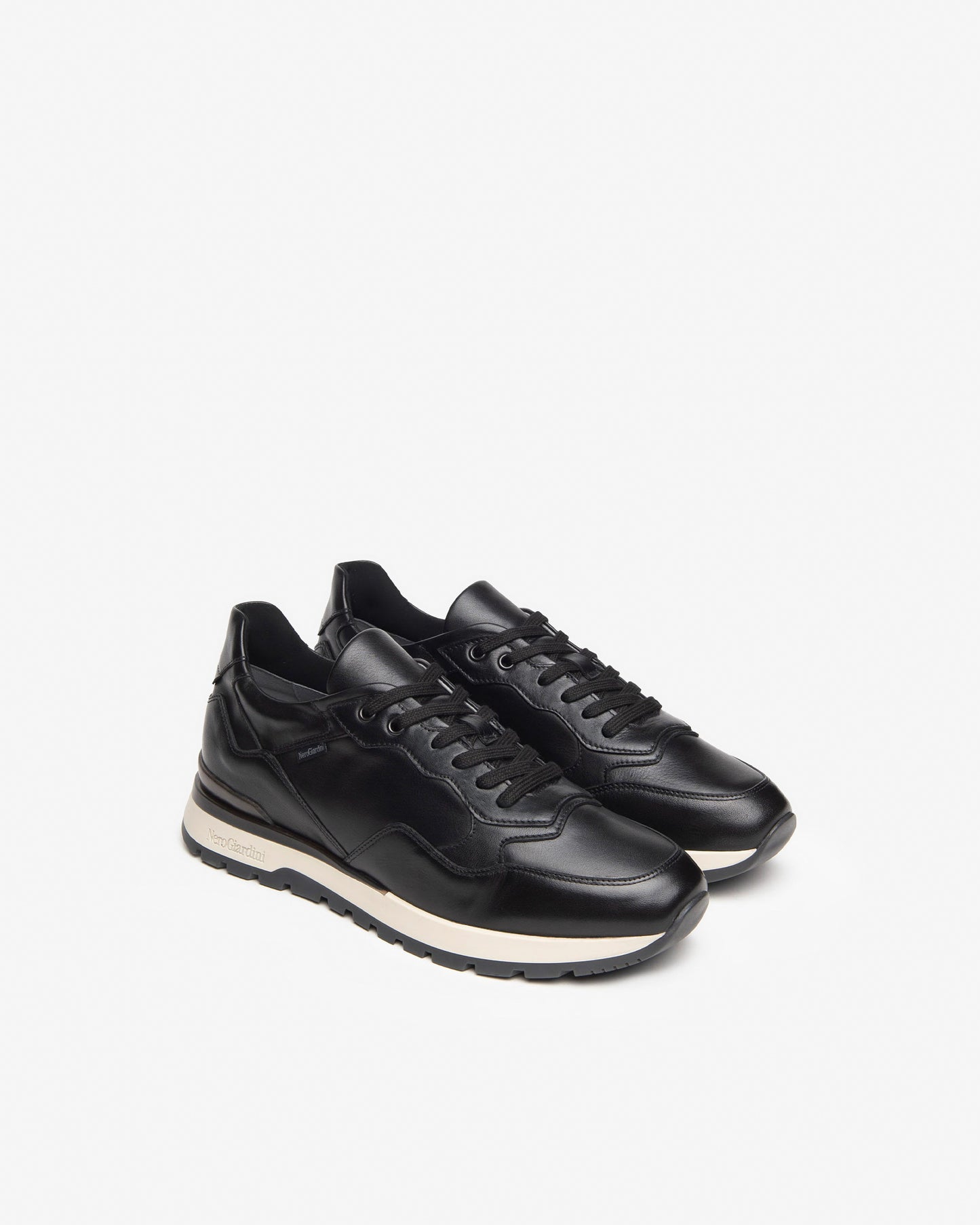 NeroGiardini Sneakers Uomo in Pelle Nera I400421U-100