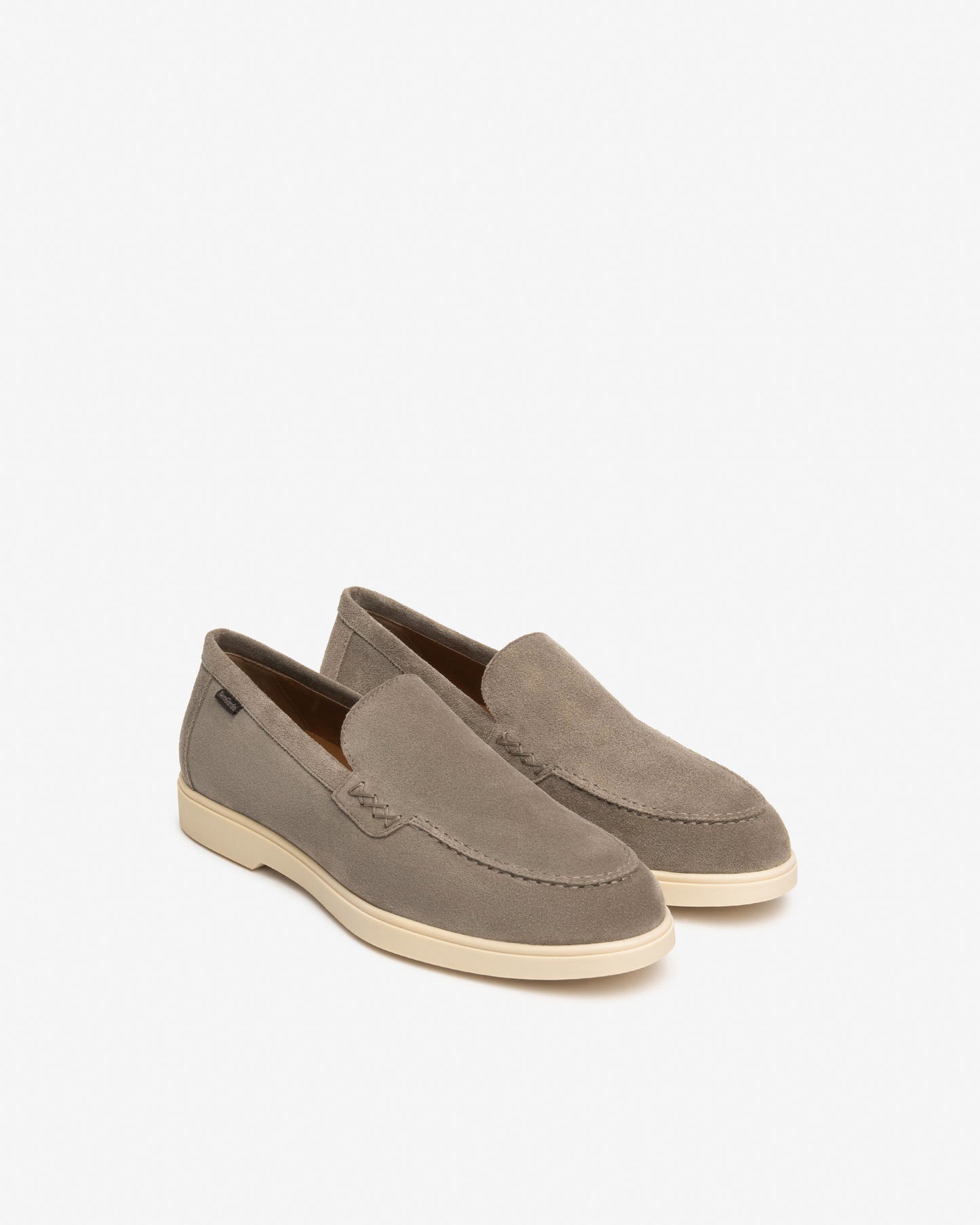 Mocassino Beige nero Giardini Uomo