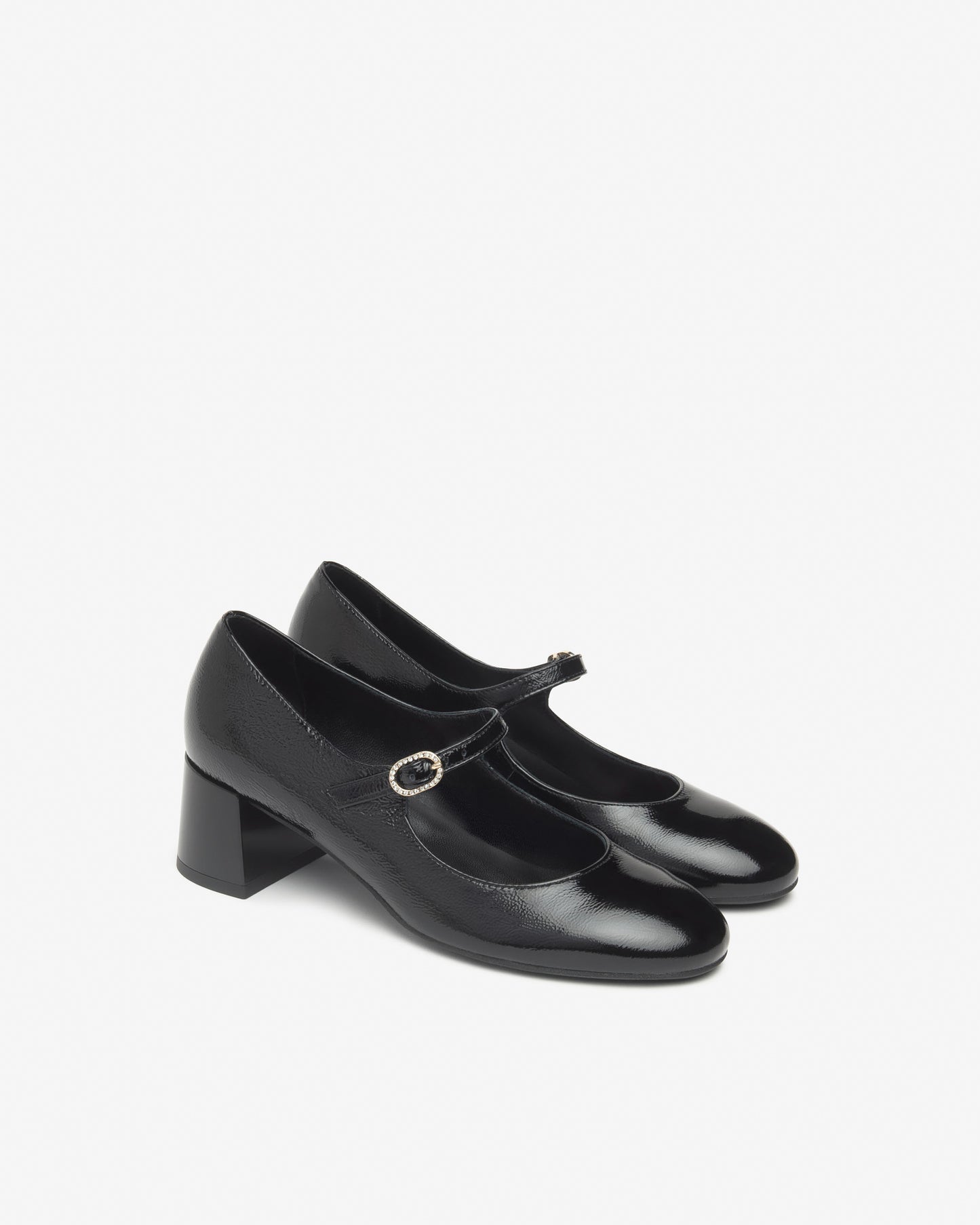 Décolleté Donna in Vernice Nero