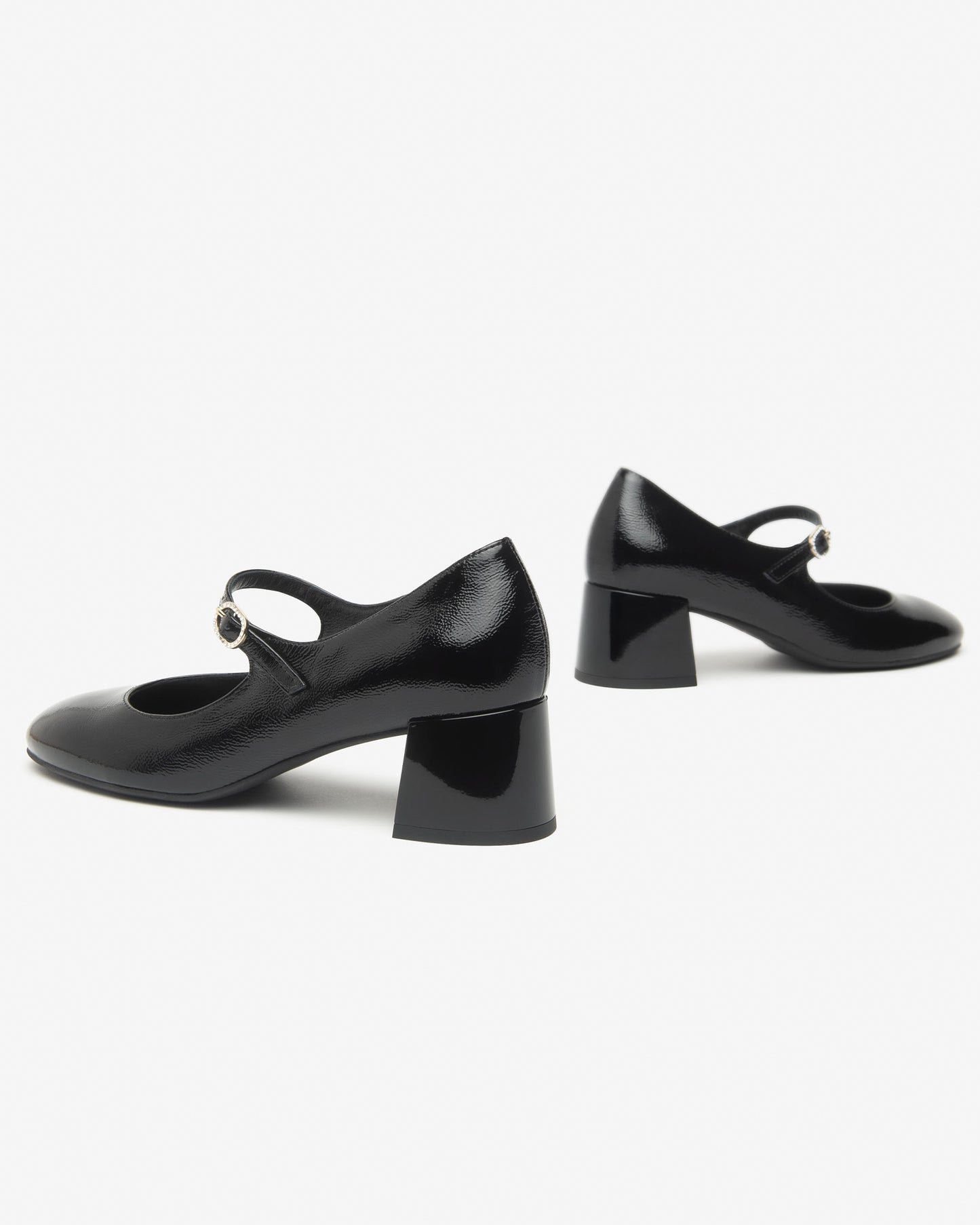 Décolleté Donna in Vernice Nero