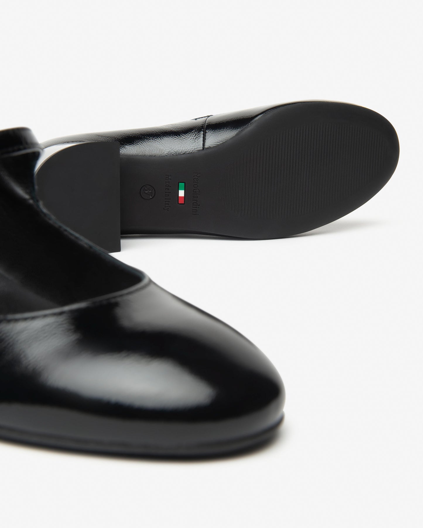 Décolleté Donna in Vernice Nero