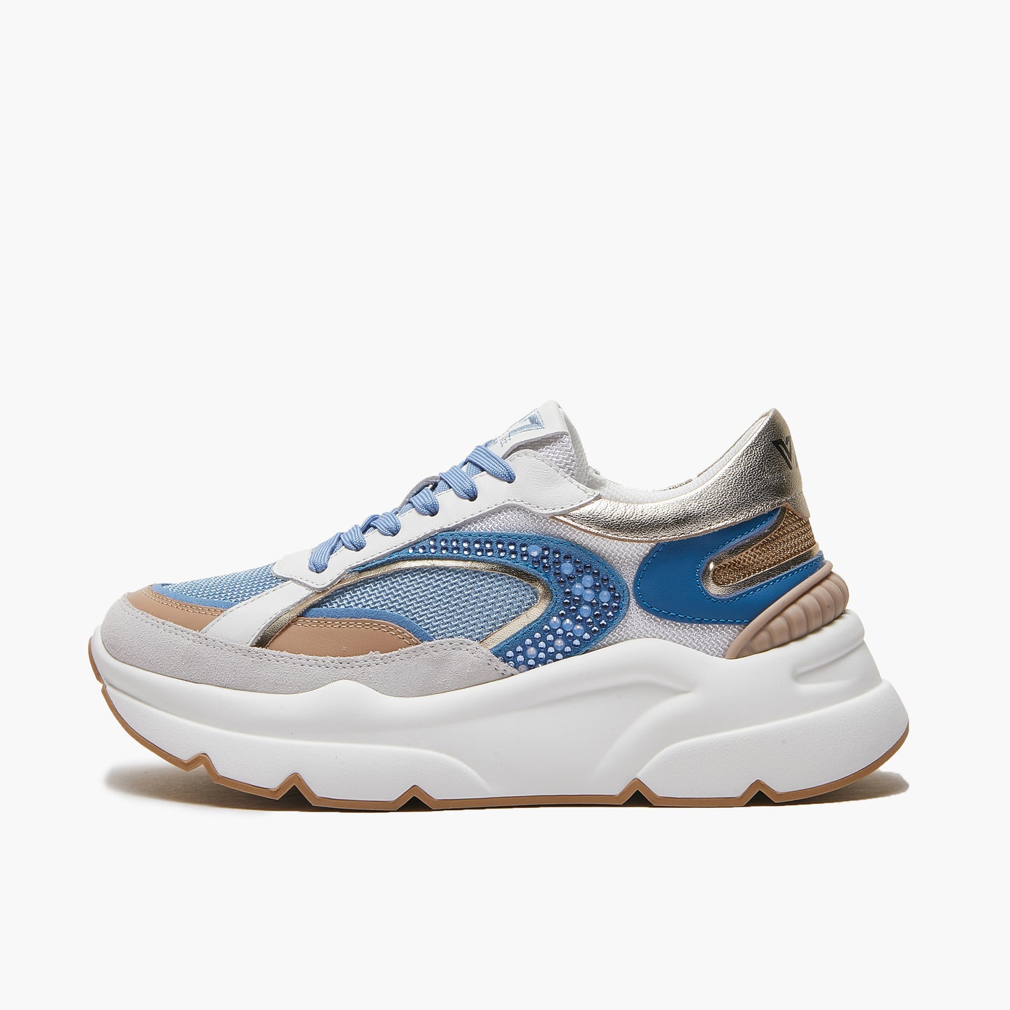 Sneakers Emanuelle Vee Mod. Goa Azzurre