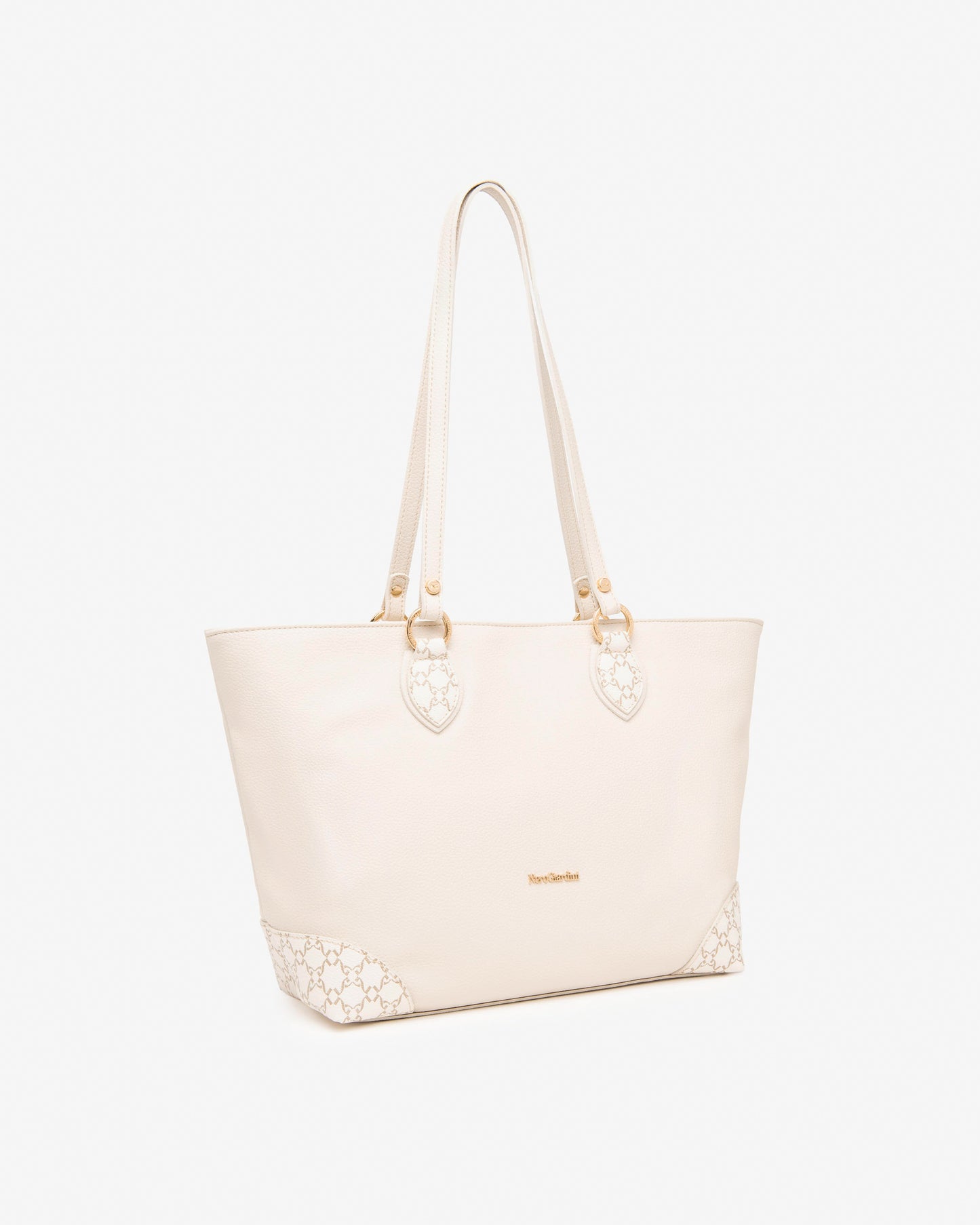Shopper Nero Giardini Beige Chiaro