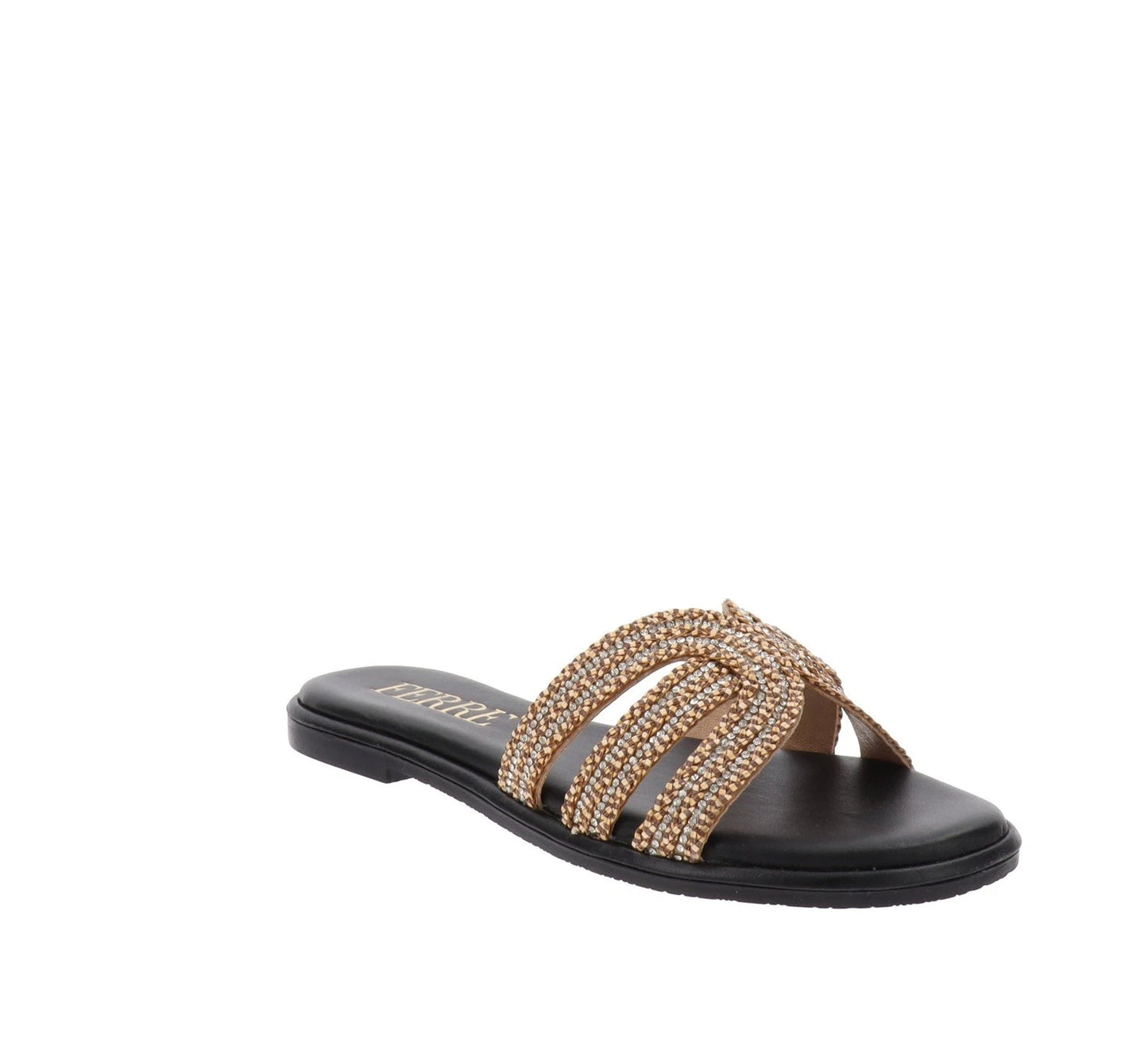 Gianfranco Ferrè Slippers With Stones Silver