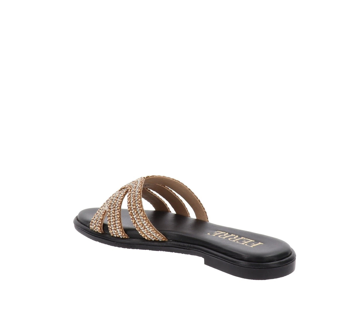 Gianfranco Ferrè Slippers With Stones Silver
