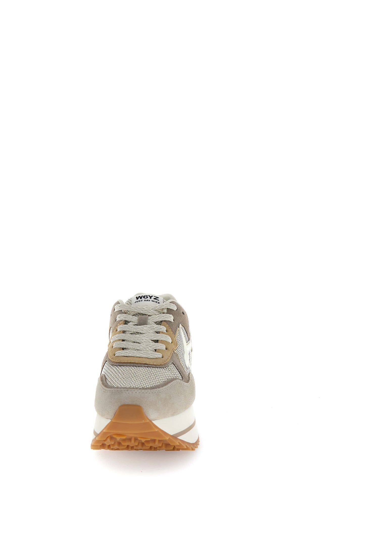 W6YZ DEVA - Sneakers basse GREY-WHITE-BEIGE