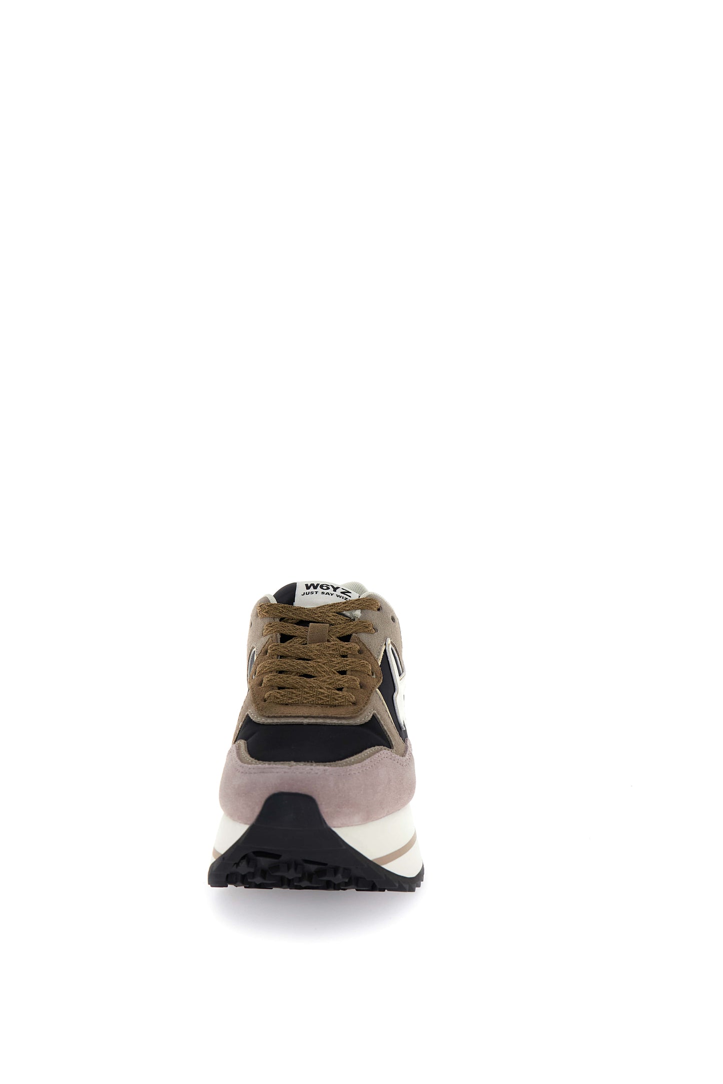 DEVA W. SUEDE/NYLON/PONY ANTHRACITE-BLACK-GREY-TAUPE