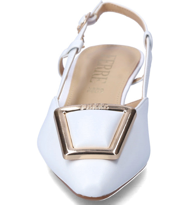 Slingback Gianfranco Ferrè White