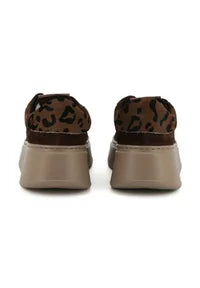 GIO+ Sneakers basse -suede-marrone PIA408A