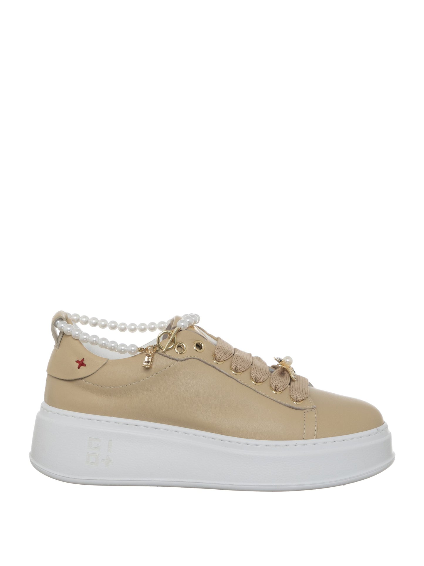 Sneakers Gio+Beige Platino, Donna