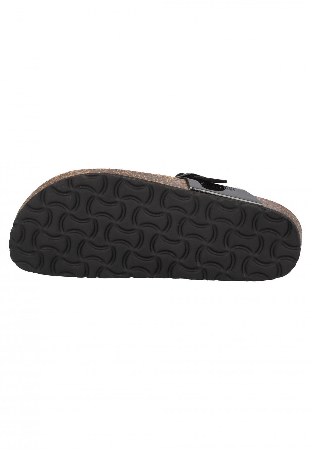 Goldstar Black Flip Flop Sandal with Matching Buckle