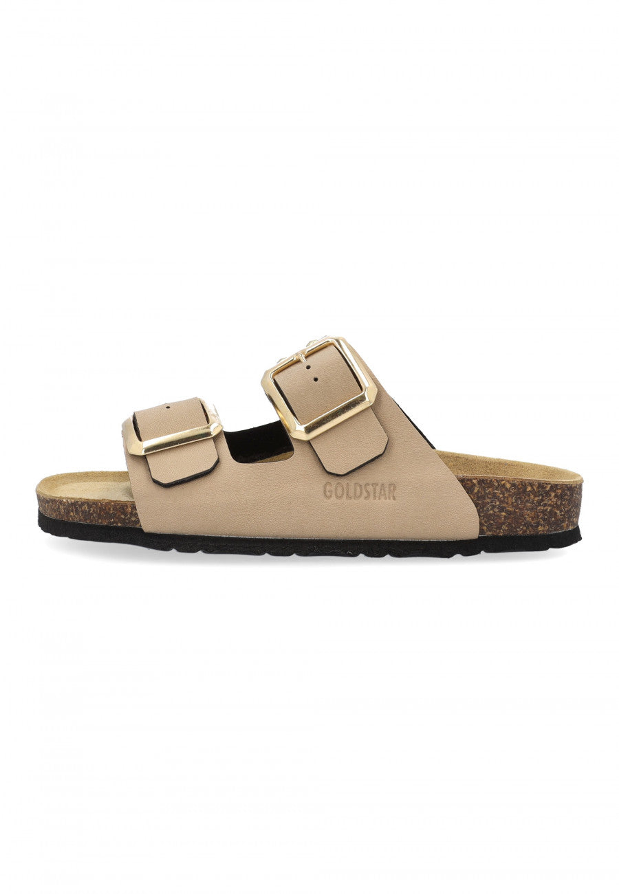 Dove Grey Slippers Goldstar Women Made in Italy