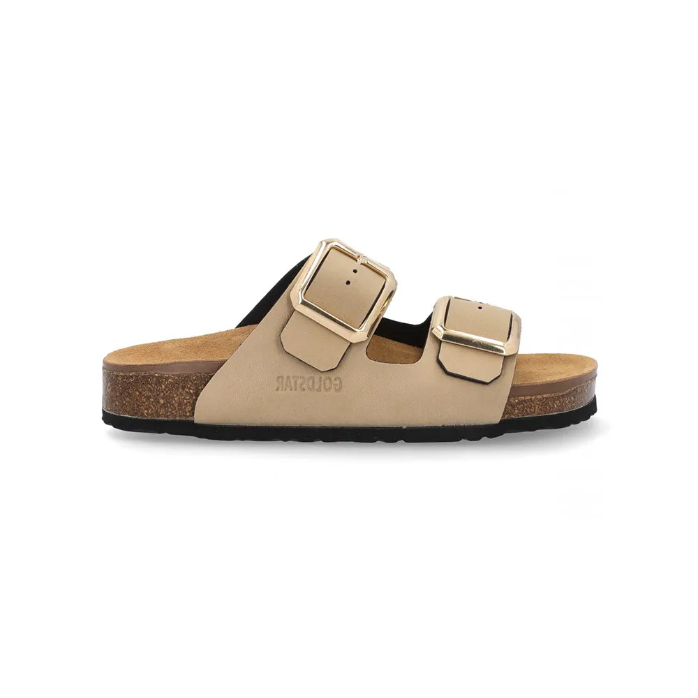 Dove Grey Slippers Goldstar Women Made in Italy