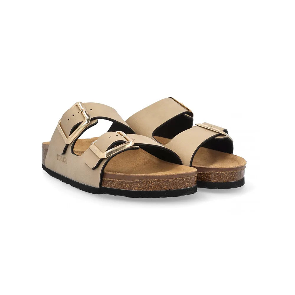 Dove Grey Slippers Goldstar Women Made in Italy