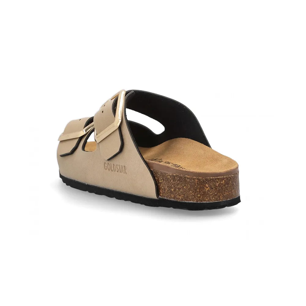 Dove Grey Slippers Goldstar Women Made in Italy