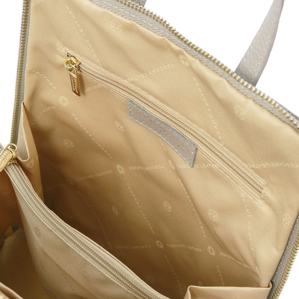 TL Bag - Small Convertible Leather Backpack For Women | TL142092