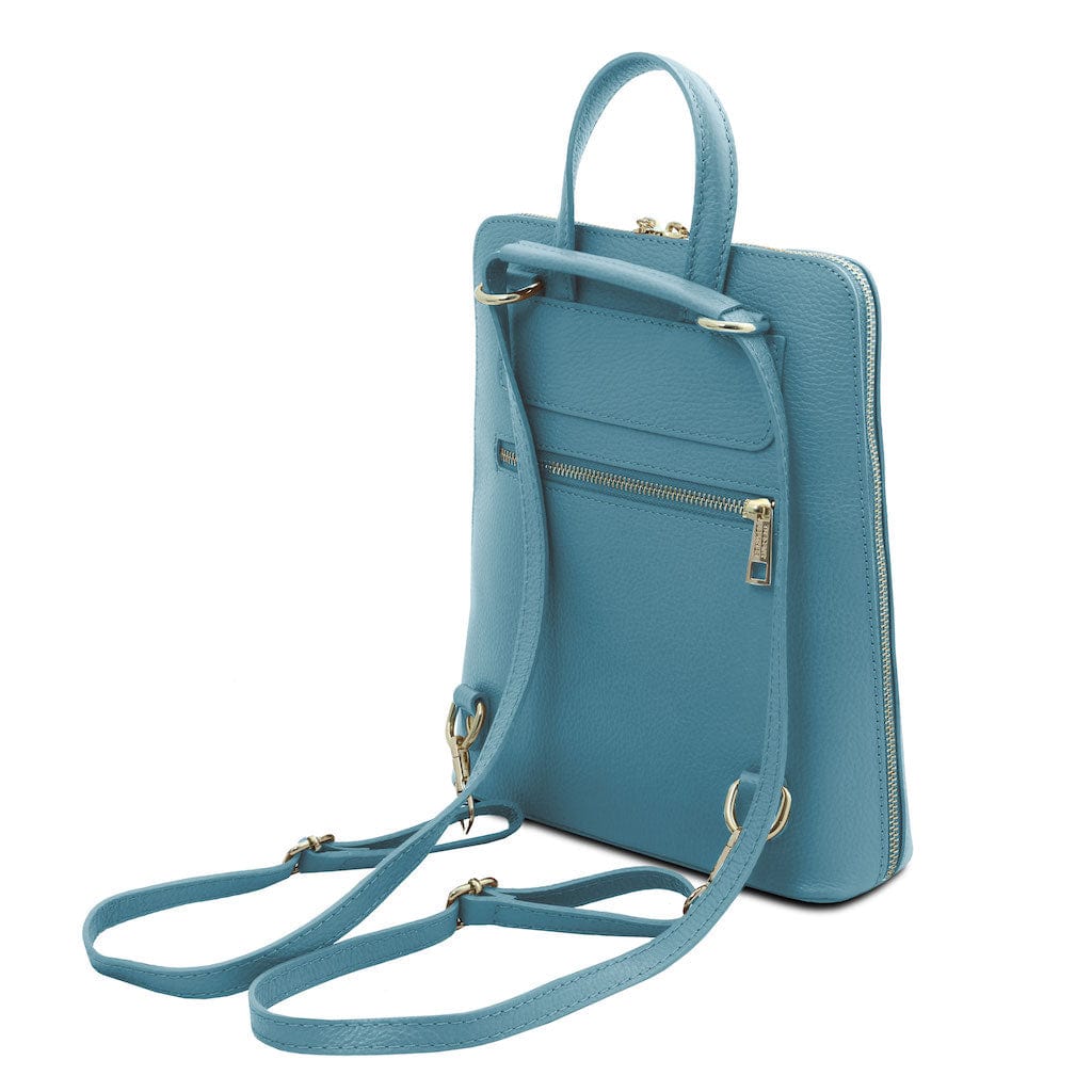 TL Bag - Small Convertible Leather Backpack For Women | TL142092