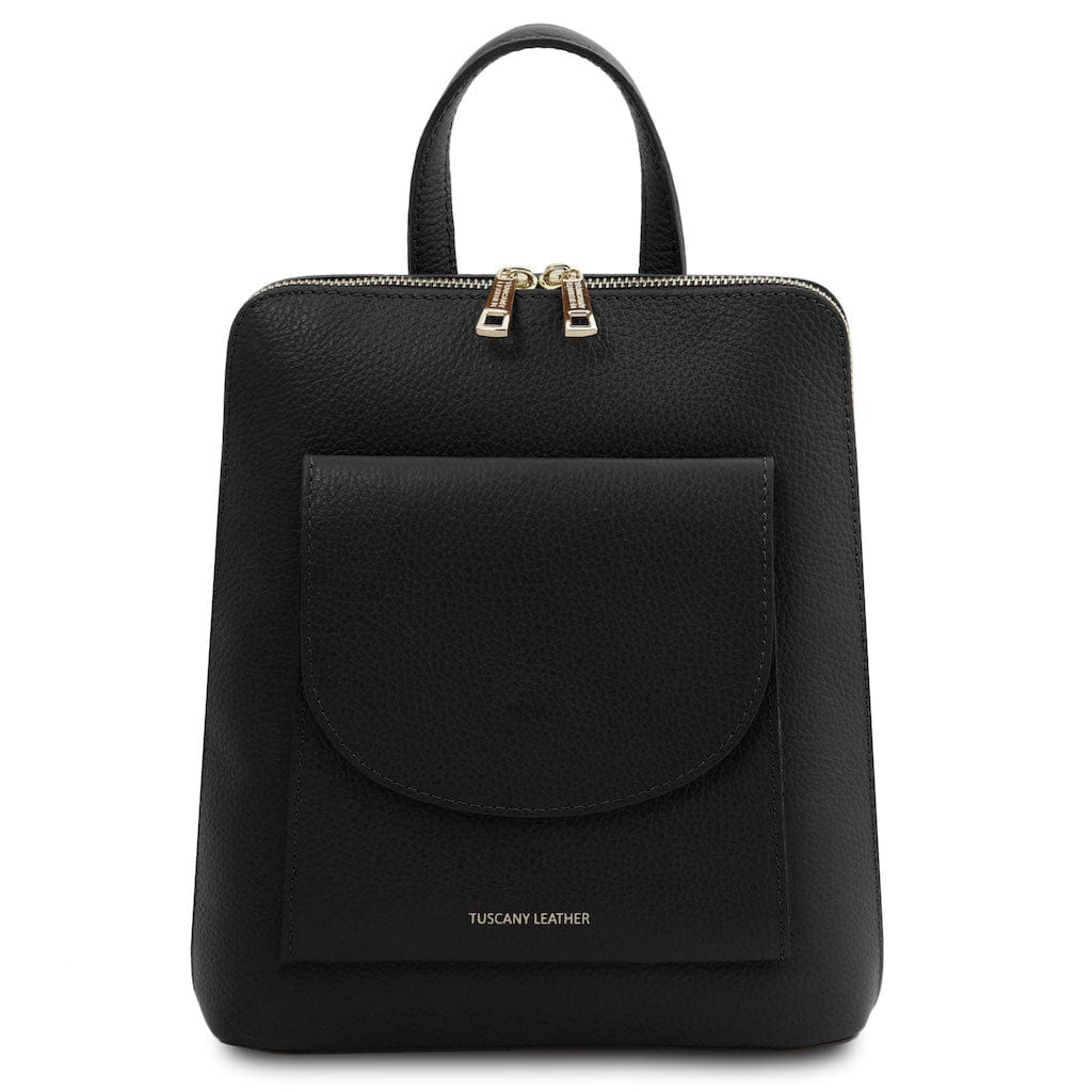 TL Bag - Small Convertible Leather Backpack For Women | TL142092