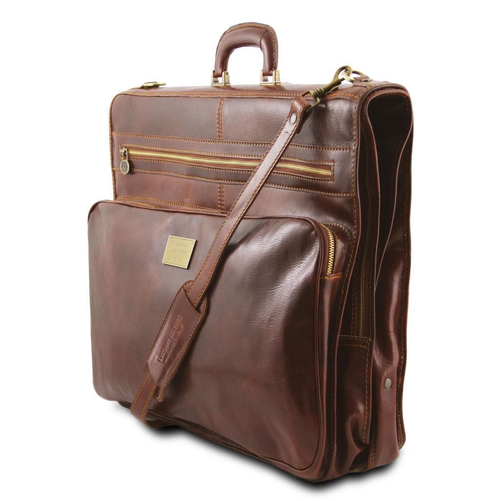 SanRocco - Leather Garment Bag | TL3056 suiter bag