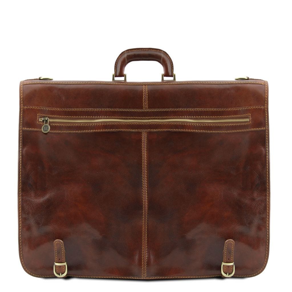 SanRocco - Leather Garment Bag | TL3056 suiter bag