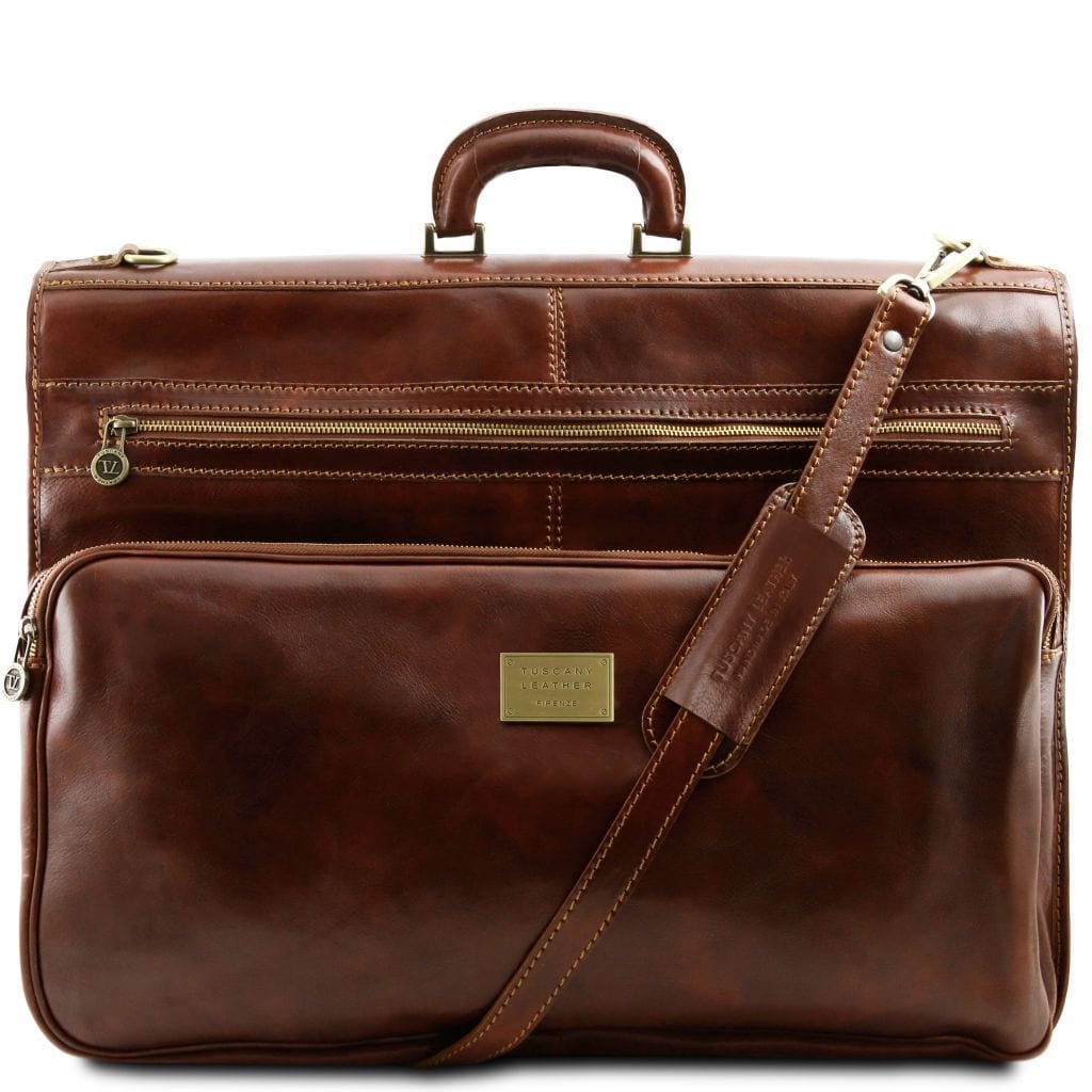 SanRocco - Leather Garment Bag | TL3056 suiter bag