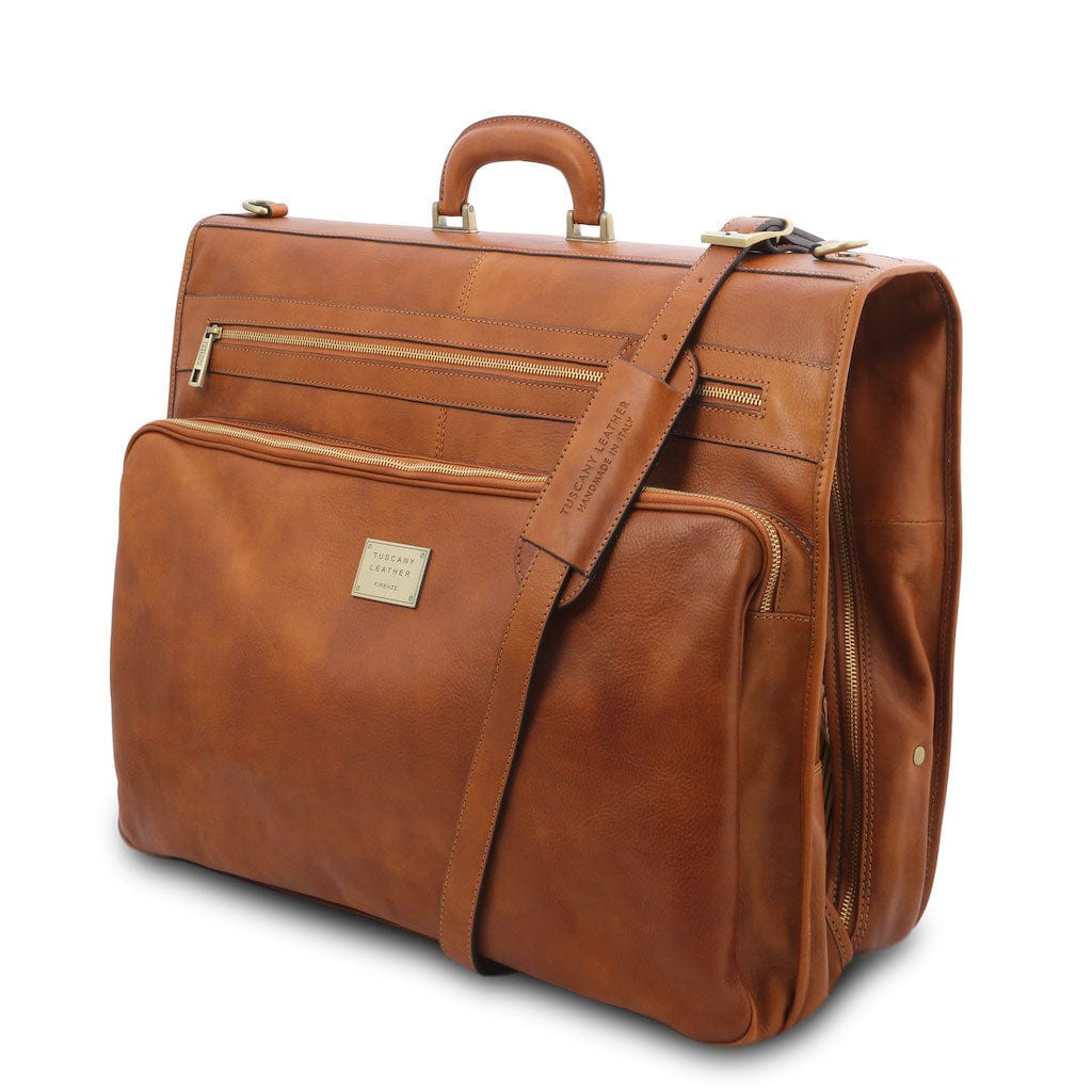 SanRocco - Leather Garment Bag | TL3056 suiter bag