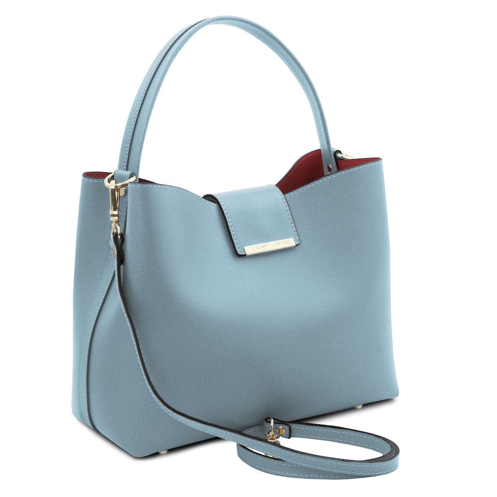Clio - Palmellato leather bucket bag | TL141690
