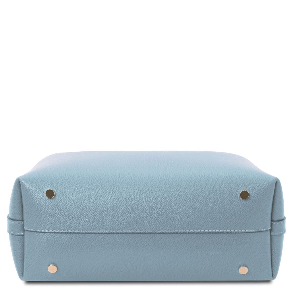 Clio - Palmellato leather bucket bag | TL141690