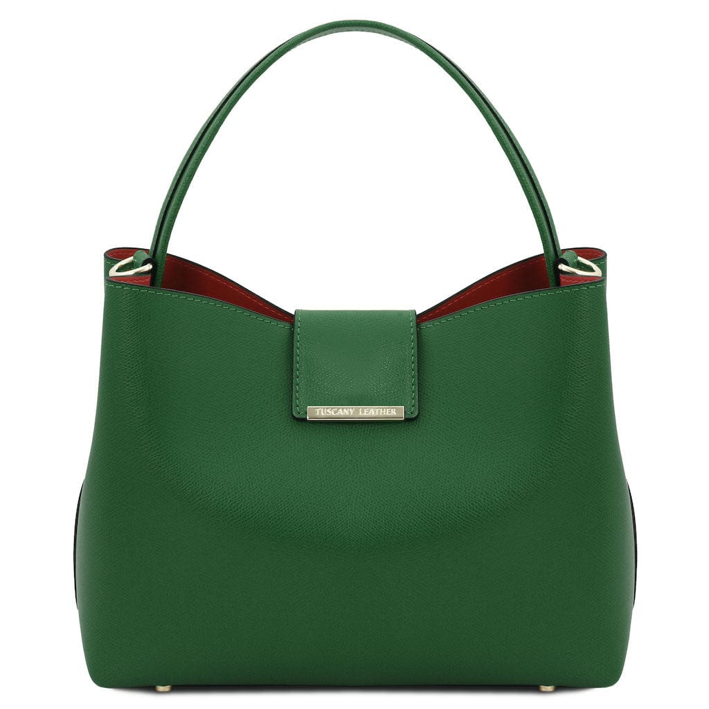 Clio - Palmellato leather bucket bag | TL141690